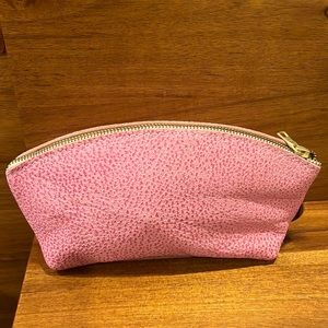 New pink eclipse Portland leather goods makeup bag- from mystery box flamingo